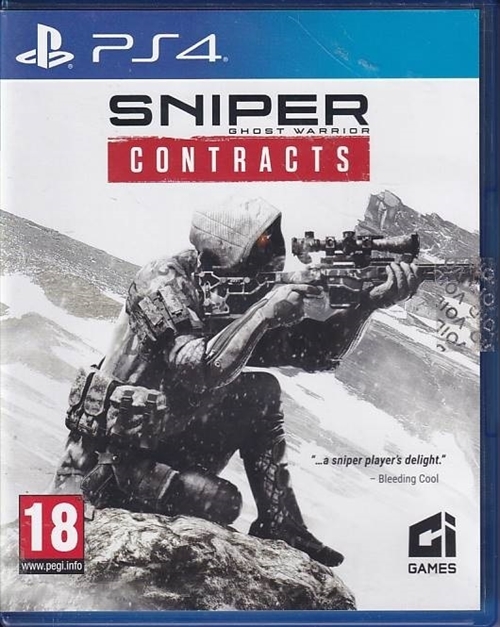 Sniper Ghost Warrior Contracts - PS4 (A Grade) (Genbrug)